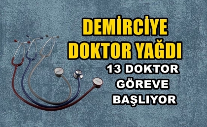 İLÇEMİZE 13 DOKTOR ATAMASI GERÇEKLEŞTİ, İŞTE ATANAN DOKTORLAR