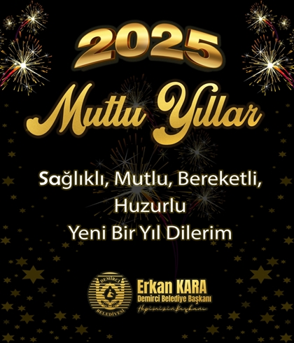 BAŞKANIMIZ ERKAN KARA’NIN YENİ YIL MESAJI