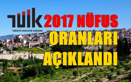 NÜFUS ORANLARI AÇIKLANDI, İŞTE DEMİRCİ NÜFUSU
