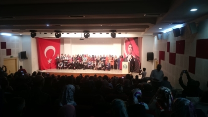  İMAM HATİP LİSESİNDE MEZUNİYET HEYECANI