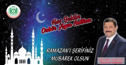 RAMAZAN-I ŞERİFİMİZ MÜBAREK OLSUN