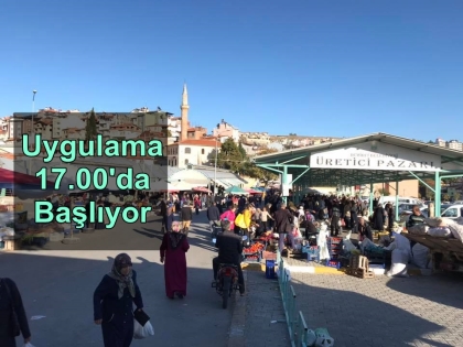 PAZAR İÇİN BAKANLIKTAN YENİ KARAR