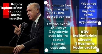 CUMHURBAŞKANIMIZ RECEP TAYYİP ERDOĞAN'DAN, ÖNEMLİ AÇIKLAMALAR