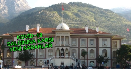 MANİSA VALİLİĞİNDEN, ÖNEMLİ KARARLAR