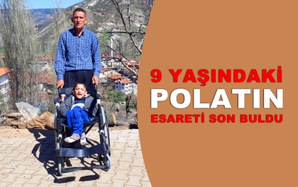 9 YAŞINDAKİ POLAT'IN ESARETİ SON BULDU