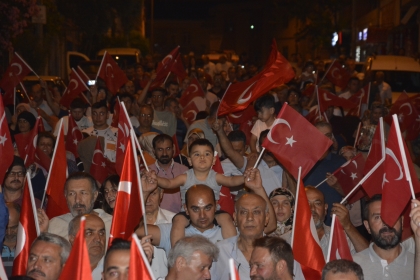 DEMİRCİ'DE 15 TEMMUZ DEMOKRASİ VE MİLLİ BİRLİK GÜNÜ