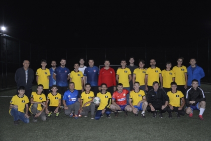 KIŞLAK MAHALLESİNDE GENÇLERLE GECE MAÇI