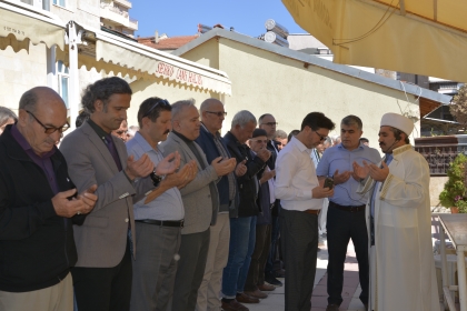 DEMİRCİ, FİLİSTİN İÇİN DUADA BULUŞTU