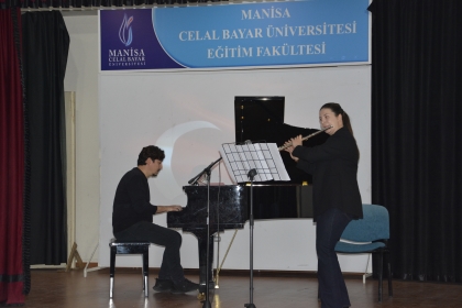 DEMİRCİ EĞİTİM FAKÜLTESİNDE ÖĞRETMENLER GÜNÜ PROGRAMI DÜZENLENDİ