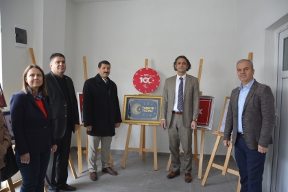 HALK EĞİTİMİ MERKEZİNDEN CUMHURİYETİMİZİN 100. YILINA ÖZEL SERGİ