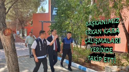 YENİ DÖNEM ÖNCESİ EĞİTİM FAKÜLTEMİZDE ÇEVRE DÜZENLEME ÇALIŞMALARI