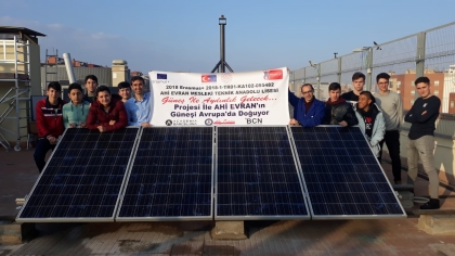 AHİ EVRAN'IN GÜNEŞİ AVRUPA'DA DOĞUYOR