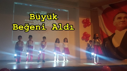 ÖĞRENCİLERİN MUHTEŞEM GÖSTERİLERİ İLGİYLE İZLENDİ