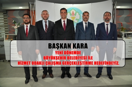  BAŞKAN ERKAN KARA VE MECLİS ÜYELERİ YENİ DÖNEMİN İLK BÜYÜKŞEHİR MECLİS TOPLANTISINA KATILDI