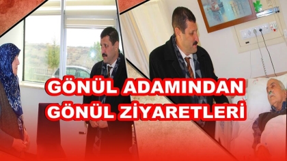 BAŞKAN SELÇUK'TAN, GÖNÜL ZİYARETLERİ