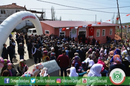 ÇANAKÇI MAHALLESİ ÇOK AMAÇLI SALON AÇILDI