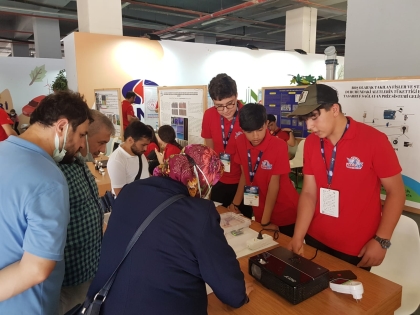 İMAM HATİP LİSESİ FEN VE SOSYAL BİLİMLER PROJE OKULU TEKNOFEST'TE