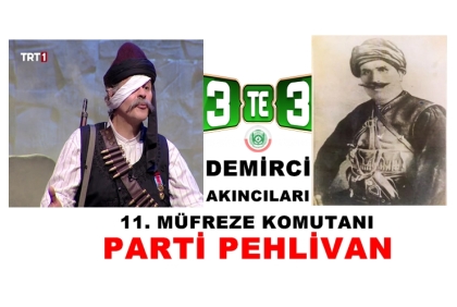 PAZAR AKŞAMI DEMİRCİ TRT 1'DE 