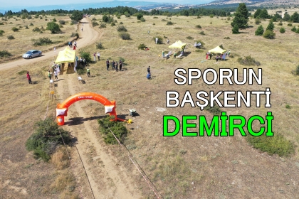 DEMİRCİ AKINCILARI ORYANTİRİNG TÜRKİYE ŞAMPİYONASI BAŞLADI