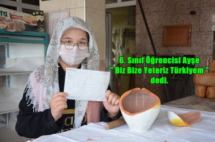 12 YAŞINDAKİ AYŞE'DEN ÖRNEK DAVRANIŞ