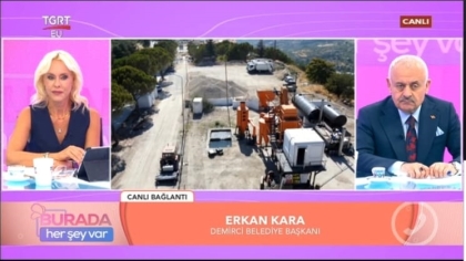 BAŞKANIMIZ ERKAN KARA, TGRT EU CANLI YAYININA KATILDI.