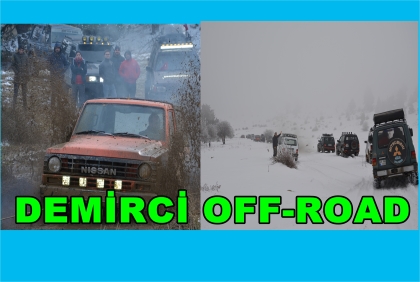 OFF- ROAD TİMİ, DEMİRCİ DAĞLARINA DAMGASINI VURDU
