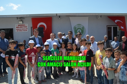 BAŞKAN SELÇUK, ÇOK AMAÇLI SALON YATIRIMLARI DEVAM EDECEK