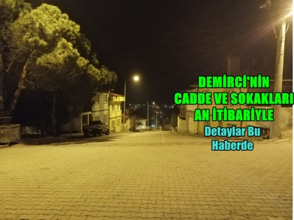 3 GÜNLÜK SOKAĞA ÇIKMA KISITLAMASI BAŞLADI