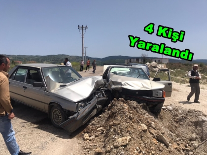 DEMİRCİ - SELENDİ YOLUNDA TRAFİK KAZASI