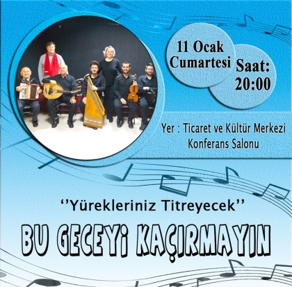 TÜRKÜLER DOLU BU PROGRAMI SAKIN KAÇIRMAYIN