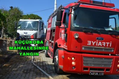 YANGINA EKİPLERDEN HIZLI MÜDAHALE