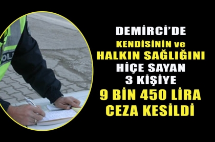 HIFZISSIHHA KARARLARINA UYMAYAN 3 KİŞİYE CEZA