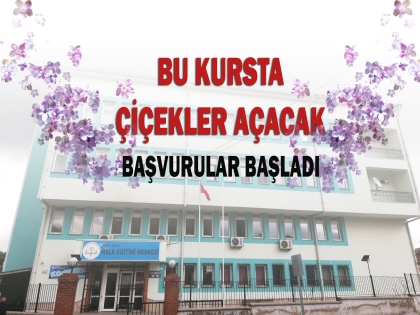 DEMİRCİ'DE ÇİÇEK YETİŞTİRİCİLİĞİ KURSU AÇILIYOR
