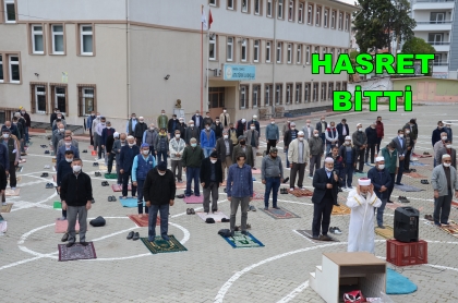 DEMİRCİ CUMA NAMAZINDA BULUŞTU