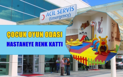 ÇOCUK OYUN ODASI HİZMETE GİRDİ