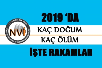 2018 YILINDA DEMİRCİ'DE DOĞUM VE ÖLÜM İSTATİSTİKLERİ