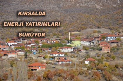 DEMİRCİ'DE 2 MAHALLEYE DAHA YENİ ENERJİ YATIRIMI