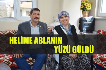 HELİME ABLANIN TALEBİNE, BAŞKAN'DAN ANINDA CEVAP