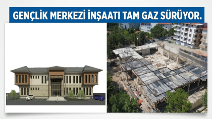 DEMİRCİ’DE GENÇLİĞİN YENİ ADRESİ YÜKSELİYOR.