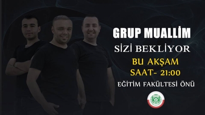 GRUP MUALLİM SİZİ BEKLİYOR, BU AKŞAM ?
