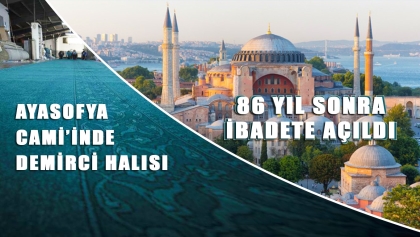 TARİHİ AÇILIŞTA, DEMİRCİ HALISI