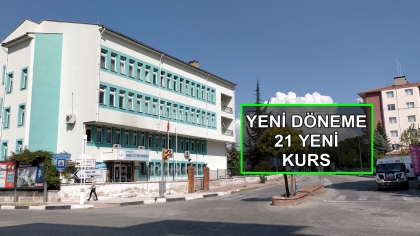 YENİ DÖNEM KURSLARA BAŞVURULAR BAŞLADI
