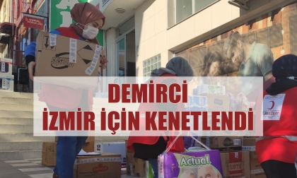 DEMİRCİ, İZMİR'İN YANINDA.