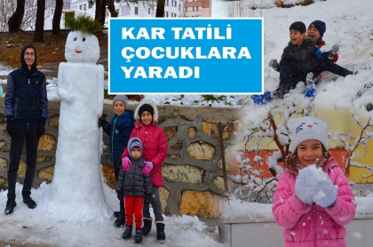 DEMİRCİ'NİN KAR MANZARALARINI SİZLER İÇİN ÇEKTİK