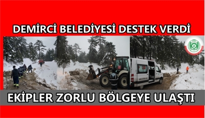 AĞIR KIŞ ŞARTLARINDA, ZORLU MESAİ