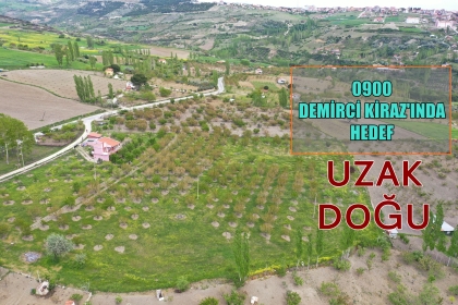 DEMİRCİ KİRAZ'IN DA HEDEF UZAK DOĞU PAZARI
