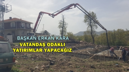 KIRSAL MAHALLELERDE YATIRIMLARA DEVAM