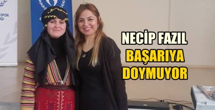 NECİP FAZIL, BAŞARIYA DOYMUYOR