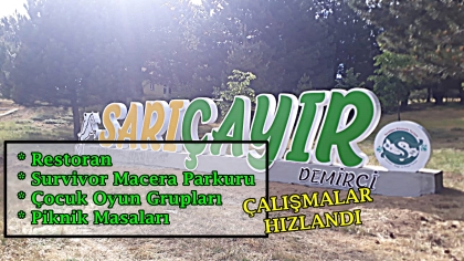 TÜRKİYE'NİN İLK SABİT HEDEF PARKURU DEMİRCİ'DE KURULACAK