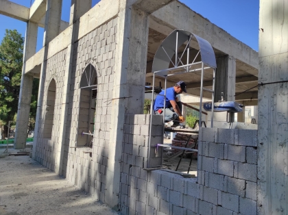 SULTAN ABDÜLHAMİD HAN CAMİNDE ÇALIŞMALAR HIZLANDI